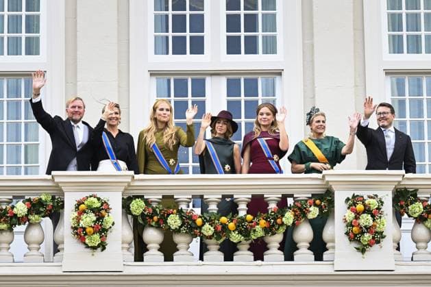 Prinsjesdag 2026 - The Hague King Willem Alexander and Queen Maxima with Princess Amalia, Princess Ariane, Princess Alexia, Prince Constantijn and Princess Laurentien attend Prinsjesdag celebrations on the balcony of Noordeinde Palace in The Hague, Netherlands on September 15, 2026. Photo by Patrick van Emst NL Beeld ABACAPRESS.COM The Hague Netherlands  Copyright: xBrunoxPress ABACAx
