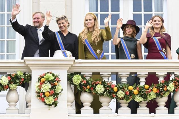 Prinsjesdag 2026 - The Hague King Willem Alexander and Queen Maxima with Princess Amalia, Princess Ariane, Princess Alexia, Prince Constantijn and Princess Laurentien attend Prinsjesdag celebrations on the balcony of Noordeinde Palace in The Hague, Netherlands on September 15, 2026. Photo by Patrick van Emst NL Beeld ABACAPRESS.COM The Hague Netherlands  Copyright: xBrunoxPress ABACAx