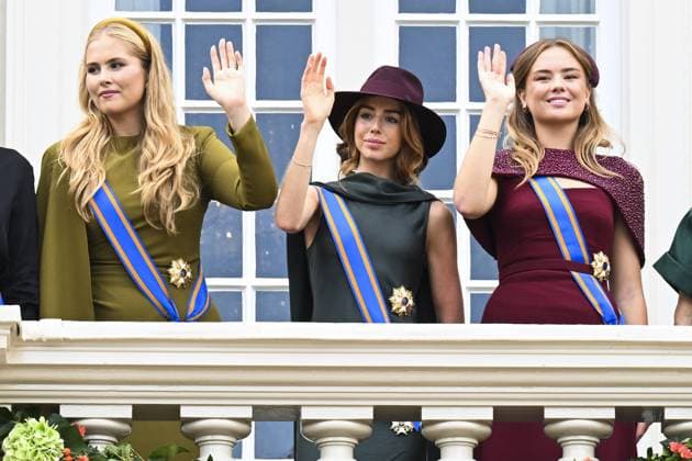 Prinsjesdag 2026 - The Hague King Willem Alexander and Queen Maxima with Princess Amalia, Princess Ariane, Princess Alexia, Prince Constantijn and Princess Laurentien attend Prinsjesdag celebrations on the balcony of Noordeinde Palace in The Hague, Netherlands on September 15, 2026. Photo by Patrick van Emst NL Beeld ABACAPRESS.COM The Hague Netherlands  Copyright: xBrunoxPress ABACAx