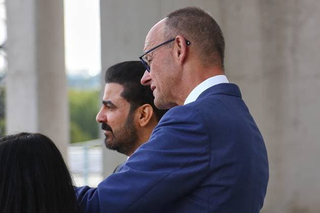 Berlin, Germany, September 15, 2026; Federal Chancellery: Reception for the Prime Minister of Iraq; Federal Chancellor Friedrich Merz (CDU) and Ali al Zaidi Copyright: xdtsxNachrichtenagenturx dts_134686