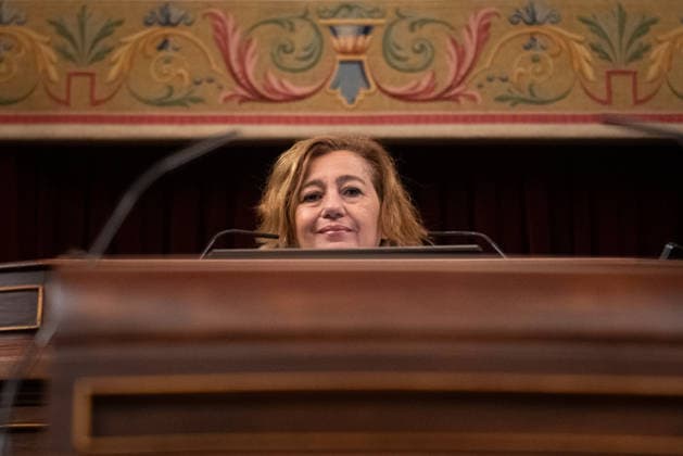 Congress Addresses the Migration Crisis in Ceuta Once Again Congress President Francina Armengol during a plenary session in the Congress of Deputies on September 15, 2026, in Madrid, Spain. The full Congress is debating today two non-binding motions from Vox regarding National Defense, and on the Housing Act, proposed by Sumar. In addition, non-binding motions regarding migration management in Ceuta and foreign policy toward Cuba will be discussed. SEPTEMBER 15, 2026 Fernando Sá Madrid, Madrid, Spain  Copyright: xFernandoxSanchezx 7776771