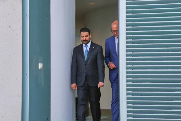 Berlin, Germany, September 15, 2026; Federal Chancellery: Reception for Iraqi Prime Minister Ali al-Zaidi and Federal Chancellor Friedrich Merz (CDU) Copyright: xdtsxNachrichtenagenturx dts_134694