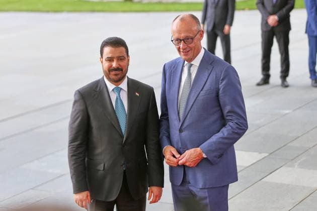 Berlin, Germany, September 15, 2026: Federal Chancellery—Reception for Iraqi Prime Minister Ali al-Zaidi and Federal Chancellor Friedrich Merz (CDU) Copyright: xdtsxNachrichtenagenturx dts_134712