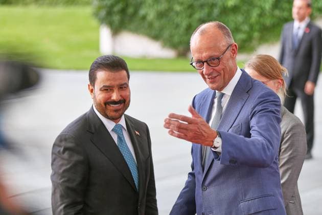 Berlin, Germany, September 15, 2026: Federal Chancellery—Reception for Iraqi Prime Minister Ali al-Zaidi and Federal Chancellor Friedrich Merz (CDU) Copyright: xdtsxNachrichtenagenturx dts_134713