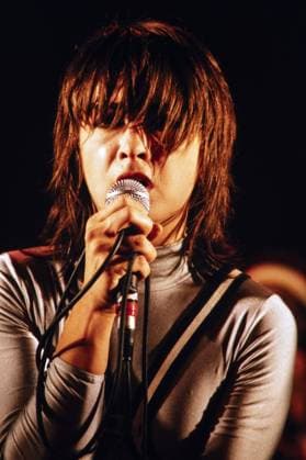 FILES FROM GAMMA-RAPHO Catherine Ringer et Fred Chichin sur scène lors du concert du groupe Les Rita Mitsouko à La Cigale à Paris, le 13 mai 1987. Paris France  Copyright: xPatrickxAventurier xGrk8024485x