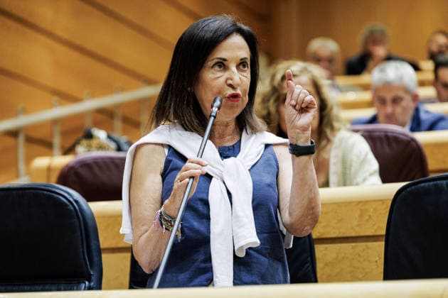 The government faces another question-and-answer session in the Senate marked by the migration crisis in Ceuta. Defense Minister Margarita Robles speaks during a question-and-answer session with the government in the Senate on September 15, 2026, in Madrid, Spain. Today, the government faces 17 questions from the opposition focused specifically on the administration’s handling of the migration crisis that has been unfolding in Ceuta since last July. SEPTEMBER 15, 2026 SENATE QUESTIONING SESSION POLITICS POLITPOLITICIANS Carlos Lujá Madrid Madrid, Spain  Copyright: xCarlosxLujanx 7776884