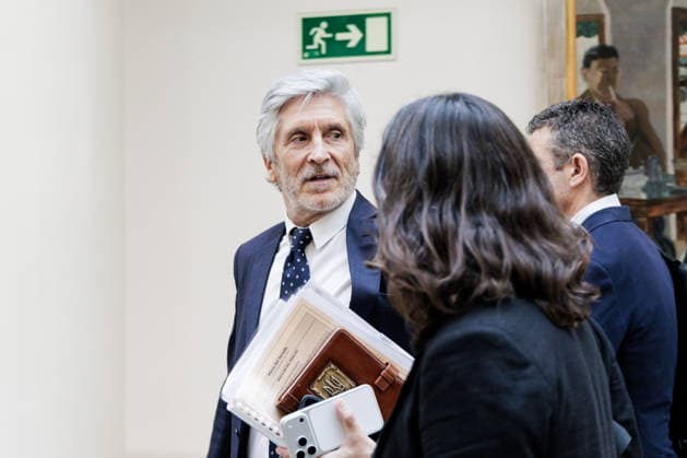 The government faces a new question-and-answer session in the Senate marked by the migration crisis in Ceuta. Interior Minister Fernando Grande Marlaska upon his arrival at a question-and-answer session with the government in the Senate on September 15, 2026, in Madrid, Spain. Today, the government faces 17 questions from the opposition focused specifically on the administration’s handling of the migration crisis that has been unfolding in Ceuta since last July. SEPTEMBER 15, 2026 SENATE QUESTIONING SESSION POLITICS POLITPOLITICIANS Carlos Lujá Madrid Madrid, Spain  Copyright: xCarlosxLujanx 7776937