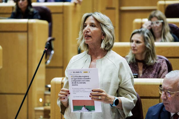The government faces another question period in the Senate marked by the migration crisis in Ceuta. PP Senate spokesperson Alicia García speaks during a question period for the government in the Senate on September 15, 2026, in Madrid, Spain. Today, the government faces 17 questions from the opposition focused specifically on the administration’s handling of the migration crisis that has been unfolding in Ceuta since last July. SEPTEMBER 15, 2026 SENATE QUESTIONING SESSION POLITICS POLITPOLITICIANS Carlos Lujá Madrid Madrid, Spain  Copyright: xCarlosxLujanx 7776932
