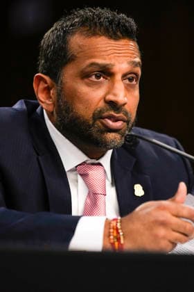 Kash Patel Testifies before the US Senate Committee on the Judiciary Kash Patel, Director, Federal Bureau of Investigation (FBI) testifies before the United States Senate Committee on the Judiciary during An oversight hearing to examine the Federal Bureau of Investigation in the Hart Senate Office Building on Capitol Hill in Washington, DC, USA, on Tuesday, September 15, 2026. Photo by Andrew Thomas CNP ABACAPRESS.COM Washington District of Columbia United States  Copyright: xCNP ABACAx