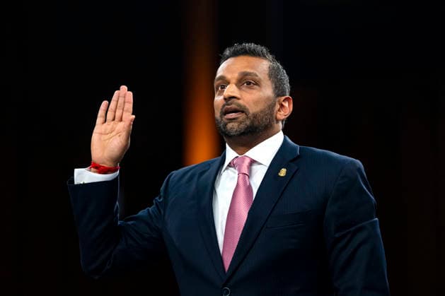 Director of the Federal Bureau of Investigation (FBI) Kash Patel is sworn-in during a Senate Judiciary Committee oversight hearing on the FBI at the U.S. Capitol in Washington, DC on Tuesday, September 15, 2026.  WAP20260915304 BONNIExCASH