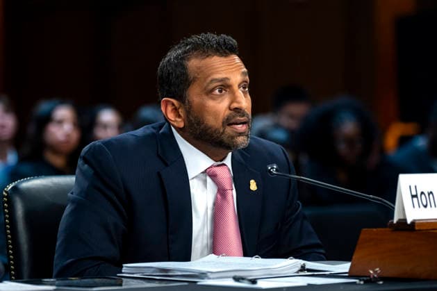 Director of the Federal Bureau of Investigation (FBI) Kash Patel speaks during a Senate Judiciary Committee oversight hearing on the FBI at the U.S. Capitol in Washington, DC on Tuesday, September 15, 2026.  WAP20260915311 BONNIExCASH