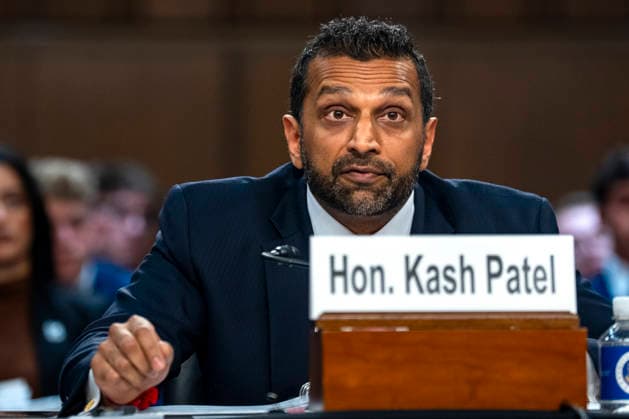 Director of the Federal Bureau of Investigation (FBI) Kash Patel speaks during a Senate Judiciary Committee oversight hearing on the FBI at the U.S. Capitol in Washington, DC on Tuesday, September 15, 2026.  WAP20260915315 BONNIExCASH