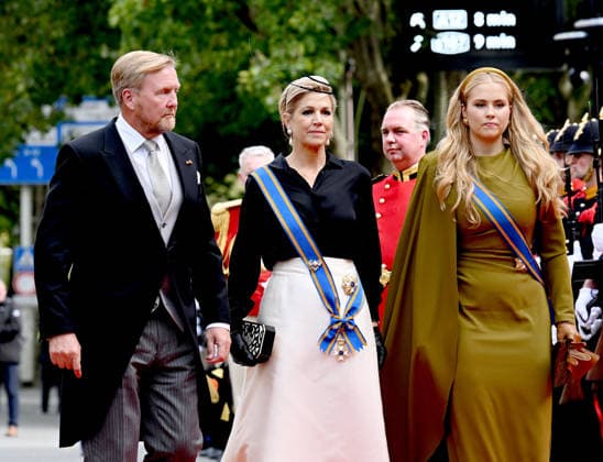 15-09-2026 Prinsjesdag Queen Maxima and King Willem-Alexander and Princess Amalia during the opening of the parliamentary year in The Hague. Â  Copyright: xPPEx