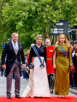 15-09-2026 Prinsjesdag Queen Maxima and King Willem-Alexander and Princess Amalia during the opening of the parliamentary year in The Hague. Â  Copyright: xPPEx