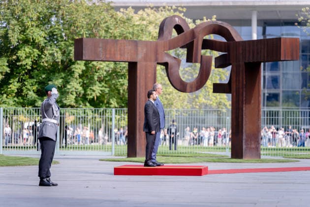 Prime Minister of Iraq, Ali Faleh Al Zaidi; Federal Chancellor, Friedrich Merz; Berlin; Military honors; Federal Chancellery; Prime Minister of Iraq, Ali Faleh Al Zaidi; Federal Chancellor, Friedrich Merz; Berlin; Berlin, GER