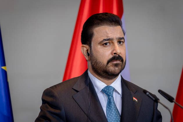 Prime Minister, Iraq, Ali Faleh Al Zaidi, Berlin, Military Honors, Federal Chancellery, Prime Minister, Iraq, Ali Faleh Al Zaidi, Berlin, Berlin, GER