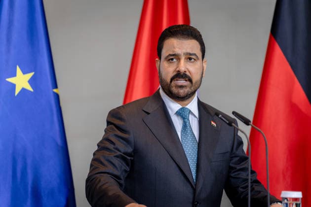 Prime Minister, Iraq, Ali Faleh Al Zaidi, Berlin, Military honors, Federal Chancellery, Prime Minister, Iraq, Ali Faleh Al Zaidi, Berlin, Berlin, GER