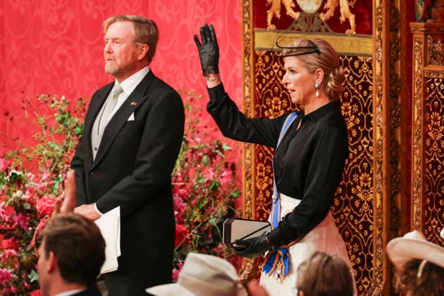 15-09-2026 Prinsjesdag Queen Maxima and King Willem-Alexander during troonrede at the opening of the parliamentary year in The Hague. Â  Copyright: xPPEx