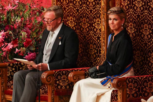 15-09-2026 Prinsjesdag Queen Maxima and King Willem-Alexander during troonrede at the opening of the parliamentary year in The Hague. Â  Copyright: xPPEx