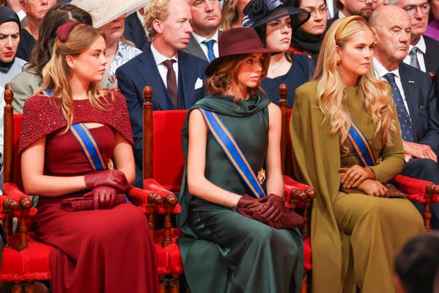 15-09-2026 Prinsjesdag Princess Amalia and Princess Alexia and Princess Ariane during troonrede at the opening of the parliamentary year in The Hague. Â  Copyright: xPPEx