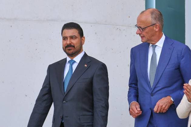 Berlin, Germany, September 15, 2026: Federal Chancellery—Reception for Iraqi Prime Minister Ali al-Zaidi and Federal Chancellor Friedrich Merz (CDU) Copyright: xdtsxNachrichtenagenturx dts_134695