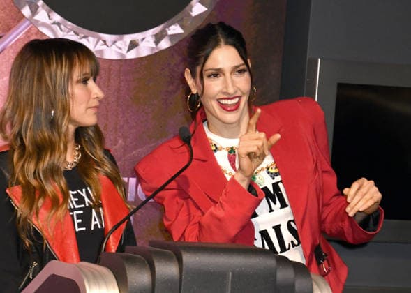 NEW YORK, NY- SEPTEMBER 15: Ha*Ash Light the Empire State Building to Celebrate Mexican Independence Day in Partnership with the Consulate General of Mexico in New York on September 15, 2026 in New York City. Copyright: xmpi099 MediaPunchx