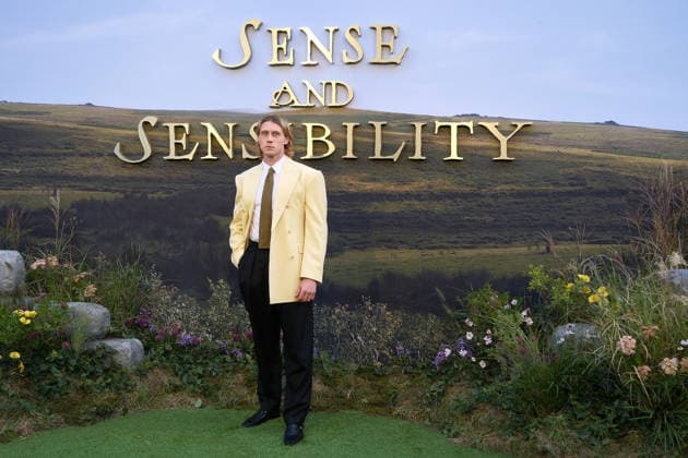 SENSE AND SENSIBILITY - World Premiere, London, UK George MacKay at Sense and Sensibility World Premiere, Odeon Luxe, Leicester Square, London, UK, 15 September 2026., Credit:Julie Edwards Avalon United Kingdom, London  Copyright: xJuliexEdwardsx xAvalonx 1135000134