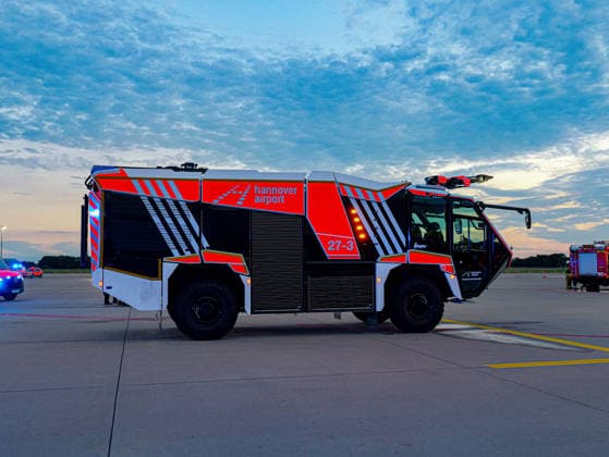 ICAO Airport Drill in Hanover (HAJ) Every two years, a large-scale mandatory fire and rescue drill in accordance with ICAO standards takes place at Hanover Airport. Copyright: xBerndxGüntherx