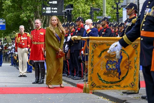 Den Haag, The Netherlands, 2026-09-15 13:19:31 THE HAGUE, 17-09-2024, Royal Theatre Arrival of Princess Amalia at the Royal Theatre during Prinsjesdag. The King will read the Speech from the Throne in the Royal Theatre to members of the First and Second Chambers. PHOTO: NL Beeld Patrick van Emst Credit: NL Beeld Patrick van Emst  Copyright: xx x