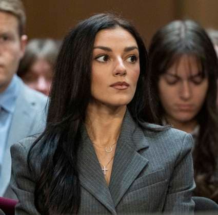 September 15, 2026, Washington, District Of Columbia, USA: American country singer and actress Alexis Wilkins looks on as her boyfriend Kash Patel, Director, Federal Bureau of Investigation (FBI) testifies before the United States Senate Committee on the Judiciary during An oversight hearing to examine the Federal Bureau of Investigation in the Hart Senate Office Building on Capitol Hill in Washington, DC, USA, on Tuesday, September 15, 2026 Washington USA  - ZUMAs152 20260915_faa_s152_028 Copyright: xAndrewxThomasx