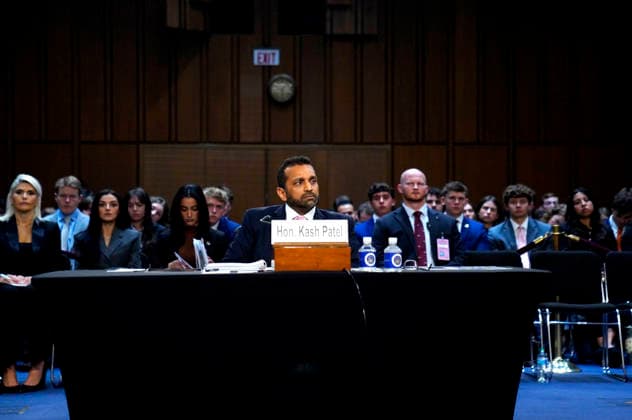 September 15, 2026, Washington, District Of Columbia, USA: Kash Patel, Director, Federal Bureau of Investigation (FBI) testifies before the United States Senate Committee on the Judiciary during Ã¢â‚¬oeAn oversight hearing to examine the Federal Bureau of InvestigationÃ¢â‚¬Â in the Hart Senate Office Building on Capitol Hill in Washington, DC, USA, on Tuesday, September 15, 2026 Washington USA  - ZUMAs152 20260915_faa_s152_035 Copyright: xAndrewxThomasx