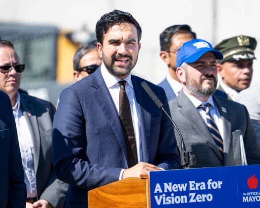 September 15, 2026, New York City, New York, United States: New York City Mayor ZOHRAN MAMDANI (D) speaking at a press conference in Queens, New York City. New York City United States  - ZUMAb161 20260915_aap_b161_003 Copyright: xMichaelxBrochsteinx