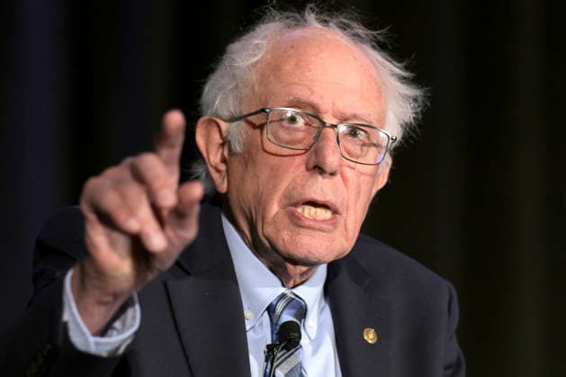 Senator Bernie Sanders speaks during a conference at the Pro-Human Assembly in Washington, United States, 15 September 2026. Sanders promotes an initiative to ensure that artificial intelligence remains under human control. Bernie Sanders at the Pro-Human Assembly !ACHTUNG: NUR REDAKTIONELLE NUTZUNG!  Copyright: xLENINxNOLLYx AME7686 20260915-55021409861_1