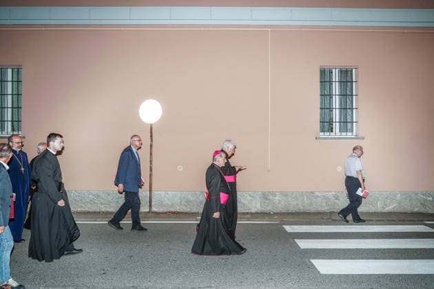 IPA88576469 - SEVESO (MB), September 15, 2026 - A procession through the streets of Seveso with Milan Archbishop Mario Delpini to mark the 50th anniversary of the ICMESA environmental disaster.  Copyright: xEmanuelexRobertoxDexCarlix xx IPA88576469