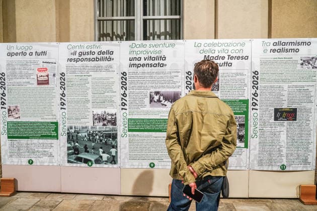 IPA88576497 - SEVESO (MB), September 15, 2026 - A procession through the streets of Seveso with Milan Archbishop Mario Delpini to mark the 50th anniversary of the ICMESA environmental disaster.  Copyright: xEmanuelexRobertoxDexCarlix xx IPA88576497