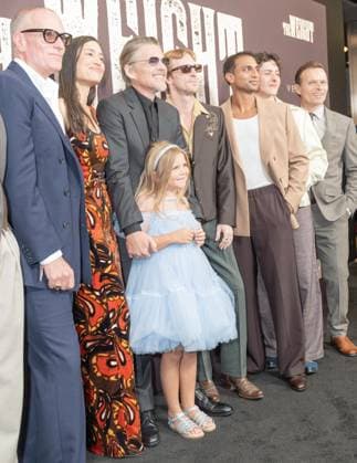 September 15, 2026, Bronx, New York, USA: Padraic McKinleey, Julia Jones, Ethan Hawke, Avy Berry, Austin Amelio, Avi Nash, Cameron Brady, Alec Newman attend The Weight special screening at MoMA in New York, NY on September 15, 2026. Bronx USA  - ZUMAr339 20260915_znp_r339_061 Copyright: xLevxRadinx
