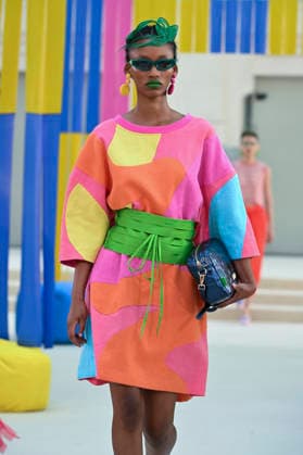 September 15, 2026, Madrid, Spain: A model parades with Agatha Ruiz de la Prada design during Mercedes Benz Fashion Week Madrid Cibeles Palace in Madrid, 15 February of 2026 Spain Madrid Spain - ZUMAs197 20260915_aaa_s197_420 Copyright: xAtilanoxGarciax