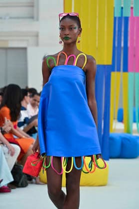 September 15, 2026, Madrid, Spain: A model parades with Agatha Ruiz de la Prada design during Mercedes Benz Fashion Week Madrid Cibeles Palace in Madrid, 15 February of 2026 Spain Madrid Spain - ZUMAs197 20260915_aaa_s197_462 Copyright: xAtilanoxGarciax