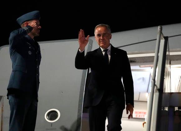 September 16, 2026, Strasbourg, France: Prime Minister Mark Carney arrives in Strasbourg, France, on Wednesday, Sept. 16, 2026. Carney will attend the European Parliament and the State of the European Union (EU) address by European Commission President Ursula von der Leyen. Strasbourg France  - ZUMAc35_ 20260916_zaf_c35_001 Copyright: xJustinxTangx