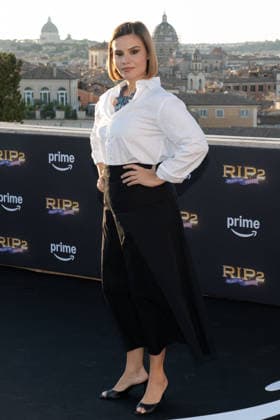 Martina Catuzzi At RIP2 Roast in Peace Season 2 Photocall - Rome Martina Catuzzi attends the photocall for the second season of the Prime Video series RIP2 - Roast in Peace in Rome, Italy on September 15, 2026. Photo by Andrea Bracaglia ABACAPRESS.COM Rome Italy Italy  Copyright: xBracagliaxAndrea ABACAx