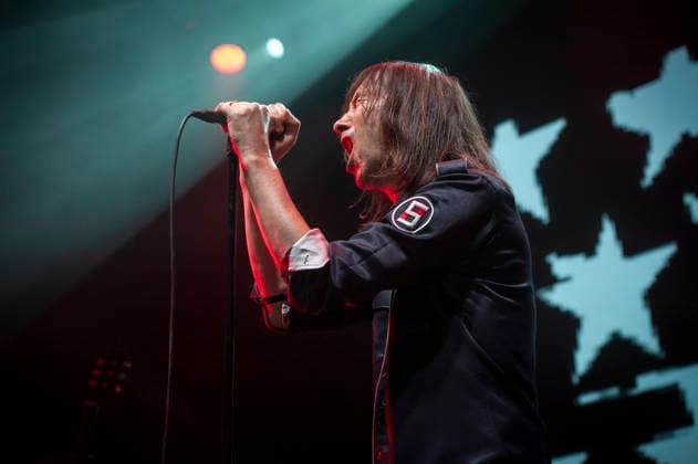 Primal Scream at Outernet 15 09 2026 Scottish rock band Primal Scream perform at HERE At Outernet in London on 15th September 2026 as part of their XTRMNTR UK Tour. Bobby Gillespie lead vocals Andrew Innes guitars, keyboards, backing vocals Darrin Mooney drums, percussion Terry Miles keyboards Alex White saxophone Phil Mossman bass, Credit:Zoran Veselinovic B4859 Avalon UK, London, HERE At Outernet  Copyright: xZoranxVeselinovicx xB4859x xAvalonx 1135139837