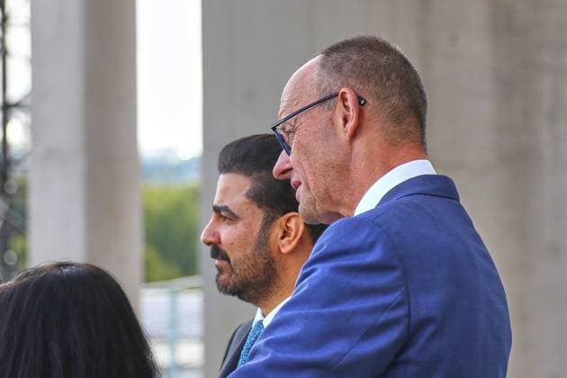 Berlin, Germany, September 15, 2026: Federal Chancellery—Reception for Iraqi Prime Minister Ali al-Zaidi and Federal Chancellor Friedrich Merz (CDU) Copyright: xdtsxNachrichtenagenturx dts_134701
