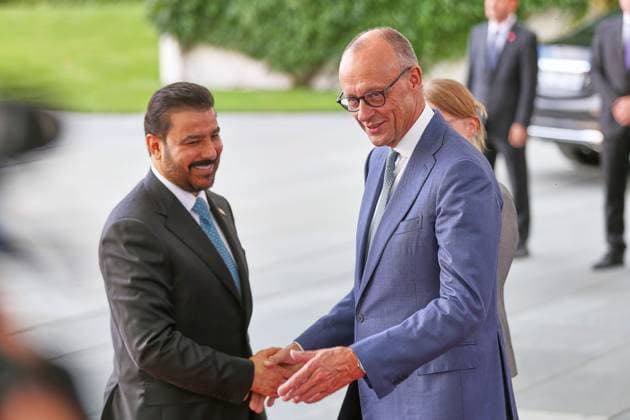 Berlin, Germany, September 15, 2026: Federal Chancellery—Reception for Iraqi Prime Minister Ali al-Zaidi and Federal Chancellor Friedrich Merz (CDU) Copyright: xdtsxNachrichtenagenturx dts_134714