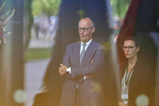 Berlin, Germany, September 15, 2026; Federal Chancellery: Reception for the Prime Minister of Iraq; Federal Chancellor Friedrich Merz (CDU) Copyright: xdtsxNachrichtenagenturx dts_134722