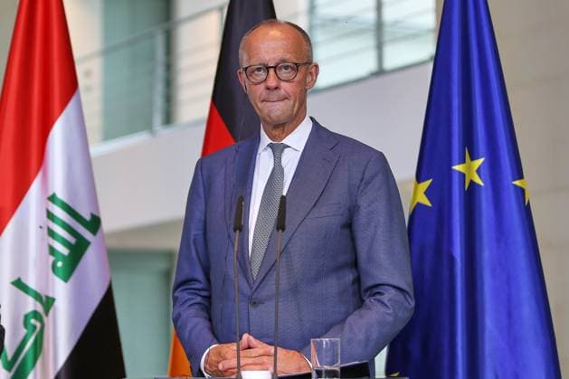 Berlin, Germany, September 15, 2026; Federal Chancellery: Reception for the Prime Minister of Iraq; Federal Chancellor Friedrich Merz (CDU) Copyright: xdtsxNachrichtenagenturx dts_134754