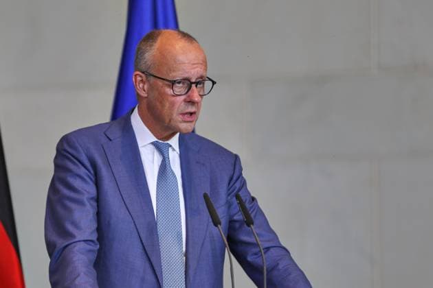 Berlin, Germany, September 15, 2026; Federal Chancellery; Reception for the Prime Minister of Iraq; Federal Chancellor Friedrich Merz (CDU) Copyright: xdtsxNachrichtenagenturx dts_134757