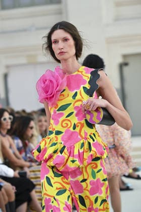 parades with Celia B in Madrid A model parades with Celia B design during Mercedes Benz Fashion Week Madrid Cibeles Palace in Madrid, 15 February of 2026 Spain Featuring: A model parades with Celia B design during Mercedes Benz Fashion Week Madrid Cibeles Palace in Madrid, 15 February of 2026 Spain Where: Madrid, Spain When: 15 Sep 2026 Credit: Oscar Gonzalez WENN Madrid Spain Copyright: xOscarxGonzalez WENNx wenn41662941 OFA ZOJx wenn41662941