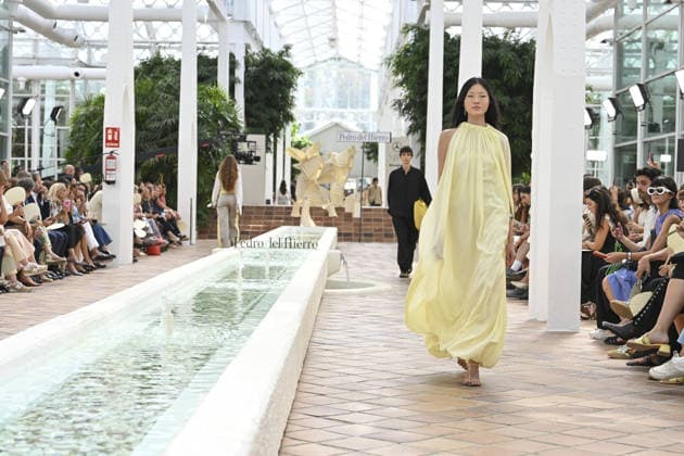 Pedro del Hierro A model parades with Pedro del Hierro design during Mercedes Benz Fashion Week Madrid Cibeles Palace in Madrid, 14 of February of 2026 Spain Featuring: A model parades with Pedro del Hierro design during Mercedes Benz Fashion Week Madrid Cibeles Palace in Madrid, 14 of February of 2026 Spain Where: Madrid, Spain When: 14 Sep 2026 Credit: Oscar Gonzalez WENN Madrid Spain Copyright: xOscarxGonzalez WENNx wenn41658529 OFA ZOJx wenn41658529