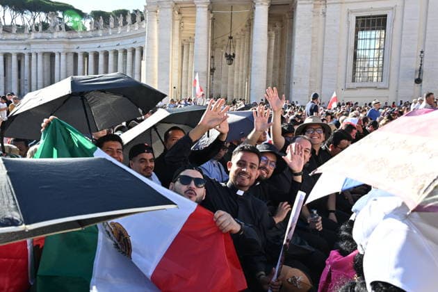 Vatican Italy,Rome,Vatican 2026 09 16 Pope Leo XIV during his weekly general audience in St Peter s Square at the Vatican.Copyright Alessia Giuliani Catholicpressphoto EDITORIAL USE ONLY - NO BOOKS Copyright: xx