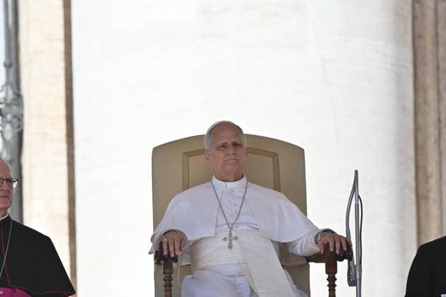 Vatican Italy,Rome,Vatican 2026 09 16 Pope Leo XIV during his weekly general audience in St Peter s Square at the Vatican.Copyright Alessia Giuliani Catholicpressphoto EDITORIAL USE ONLY - NO BOOKS Copyright: xx